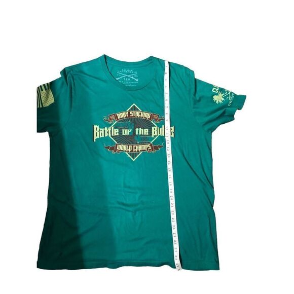 Grunt Style US 1776 Battle of the Bulge Graphic T Shirt Mens XXL - Picture 7 of 7